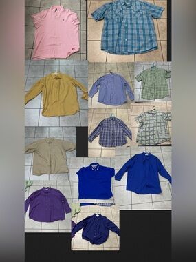 Mens shirt bundle (12) 2X-3X